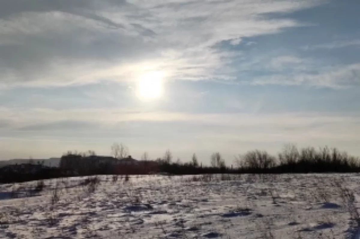Новосибирцев на этой неделе ждут снег и плюсовая температура