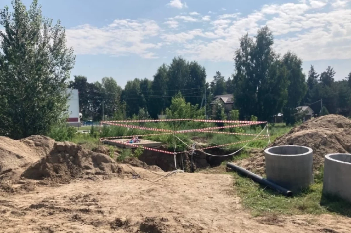 В Новосибирской области построят коллектор для промпарка за 95 млн рублей
