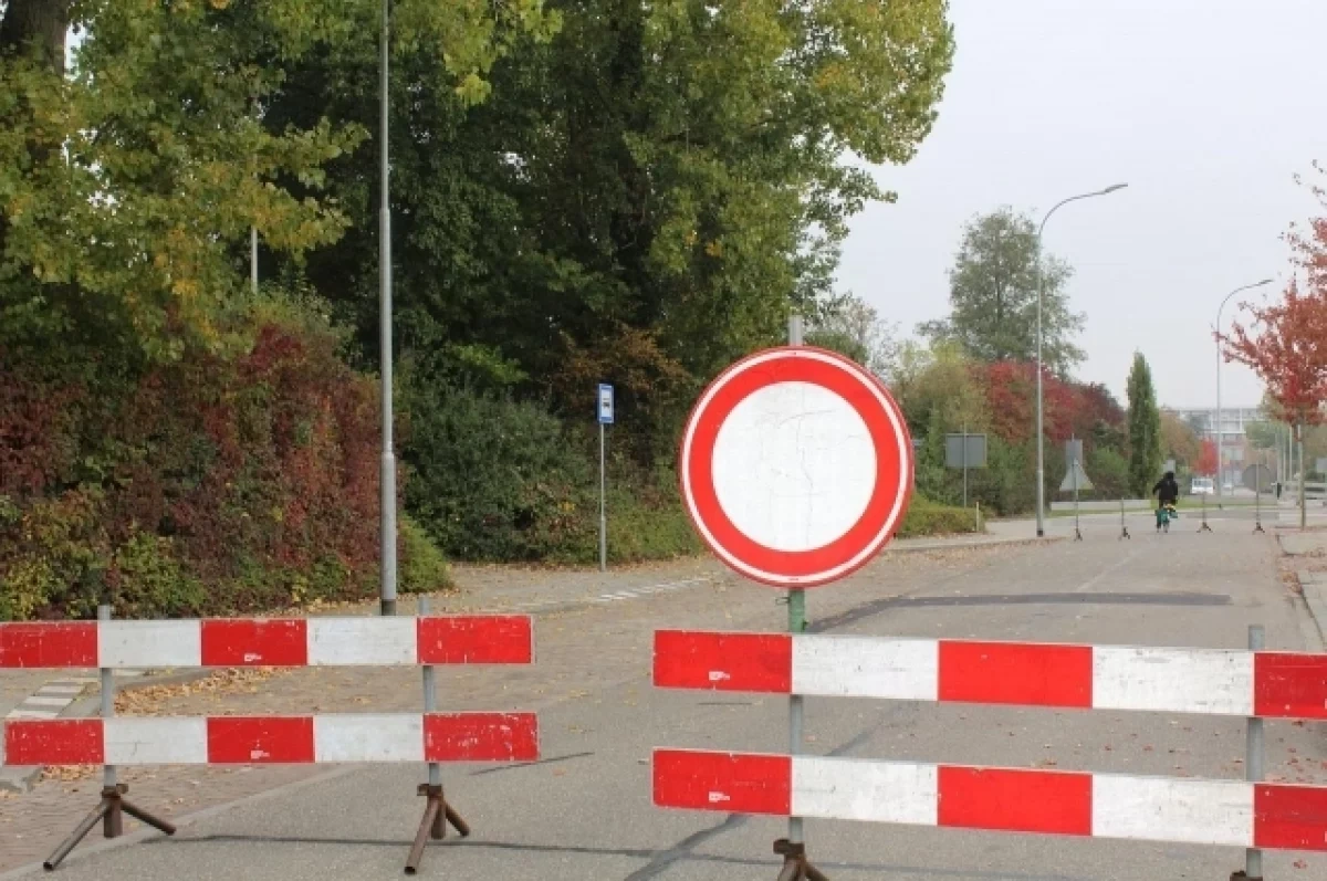 На трассе под Новосибирском ввели ограничения из-за ремонта путепровода