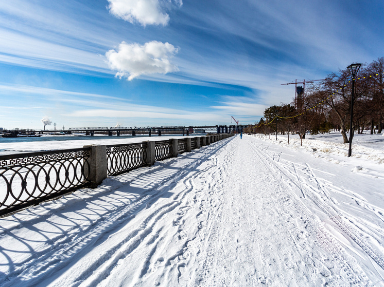 В Новосибирскую область приходит потепление со снегопадами
