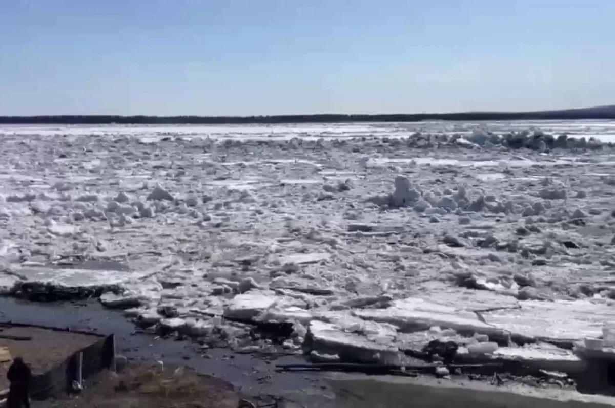 Метеорологи назвали дату начала ледохода в Новосибирской области