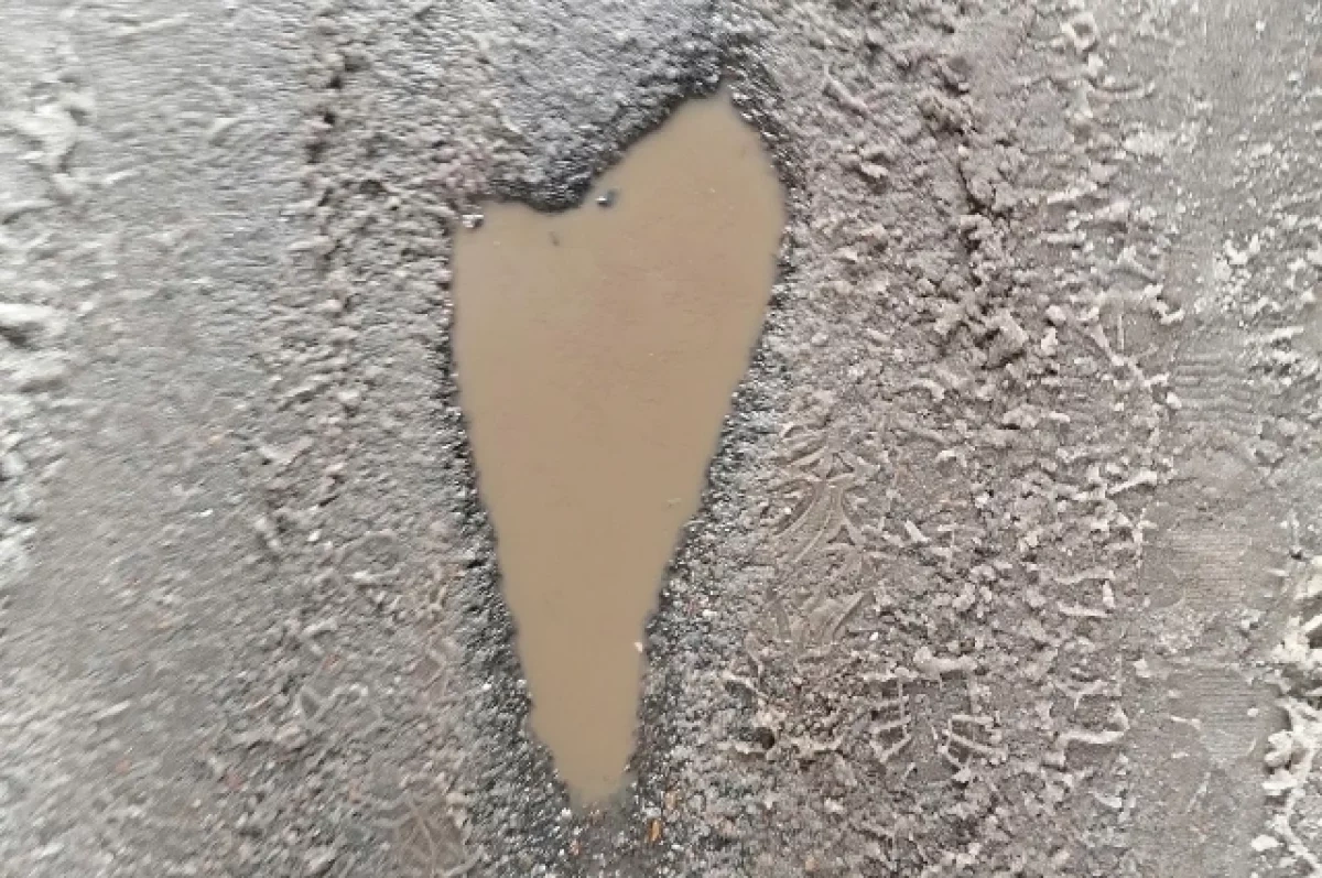 В Новосибирской области устранили более тысячи квадратов ям