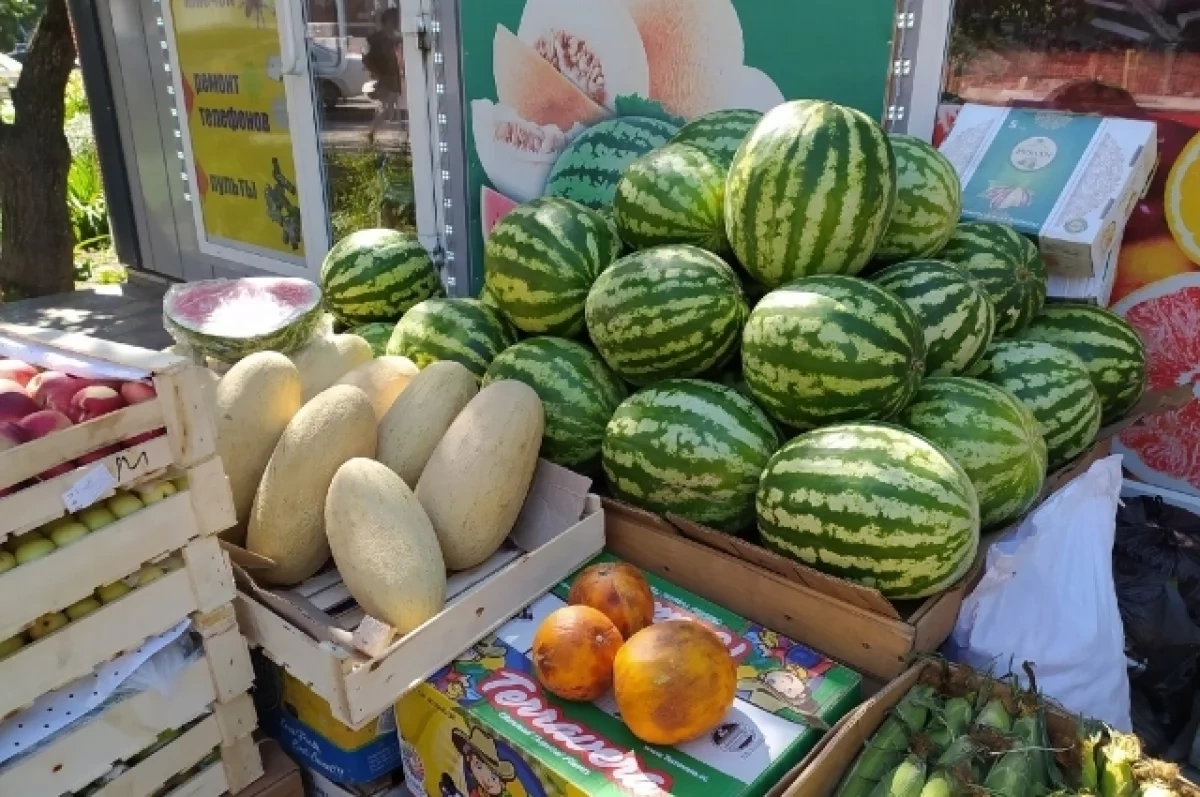 Новосибирцам назвали шесть правил выбора безопасных и вкусных арбузов