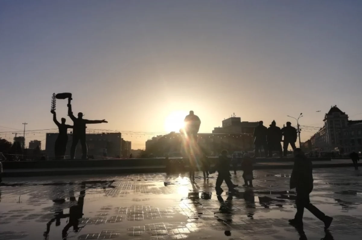 Апрель в Новосибирской области начнётся со снега и дождя