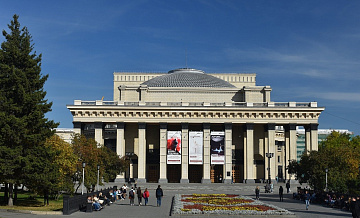 Сквер появится за Оперным театром в Новосибирске