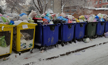 Комплекс сортировки и вывоза вторсырья возобновил работу в Новосибирске